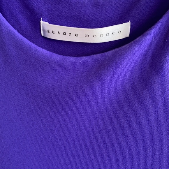 Susana Monaco t-shirt dress purple size small - Picture 2 of 4